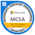 MCSA: SQL 2016 Database Administration